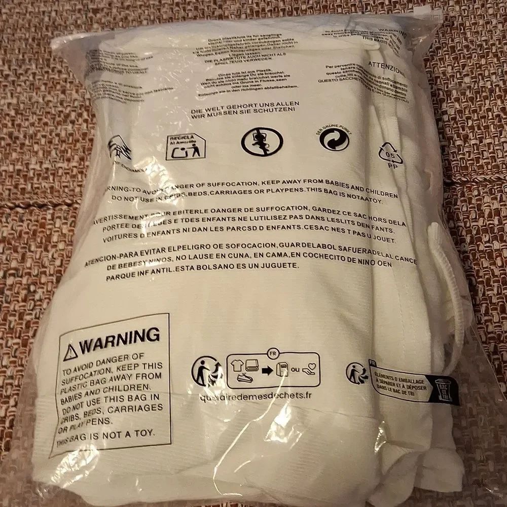 XXL 3 Piece Lounge & Everyday Comfort Set White New In Package By Hot - Picture 3 of 3